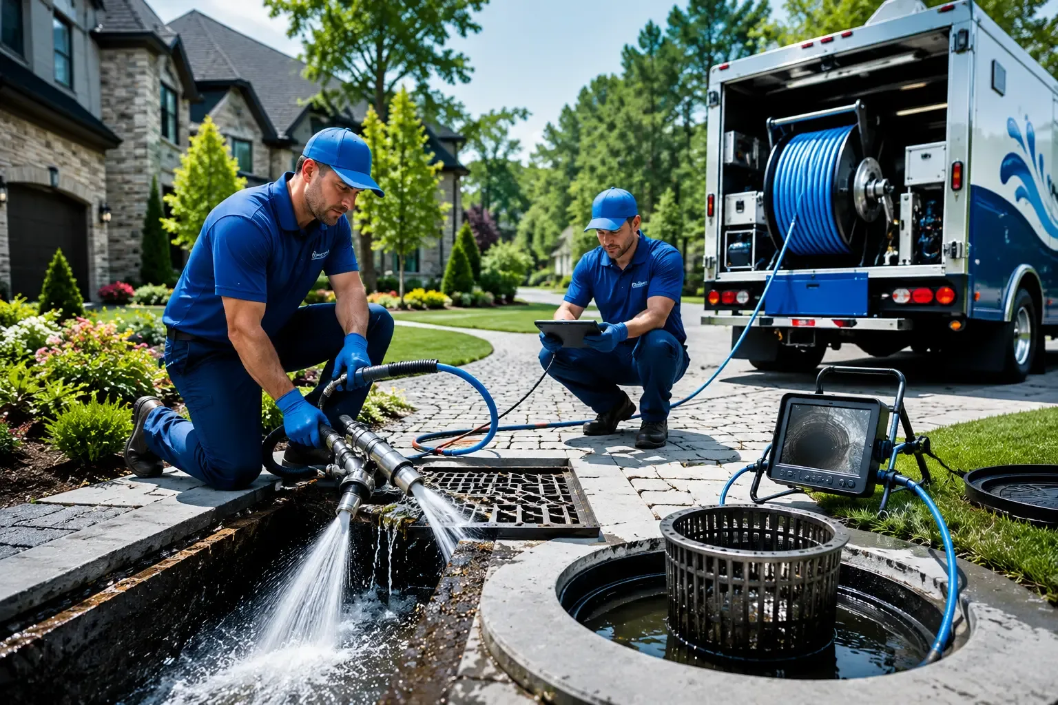 Local outdoor drain cleaning professionals in West Point, VA